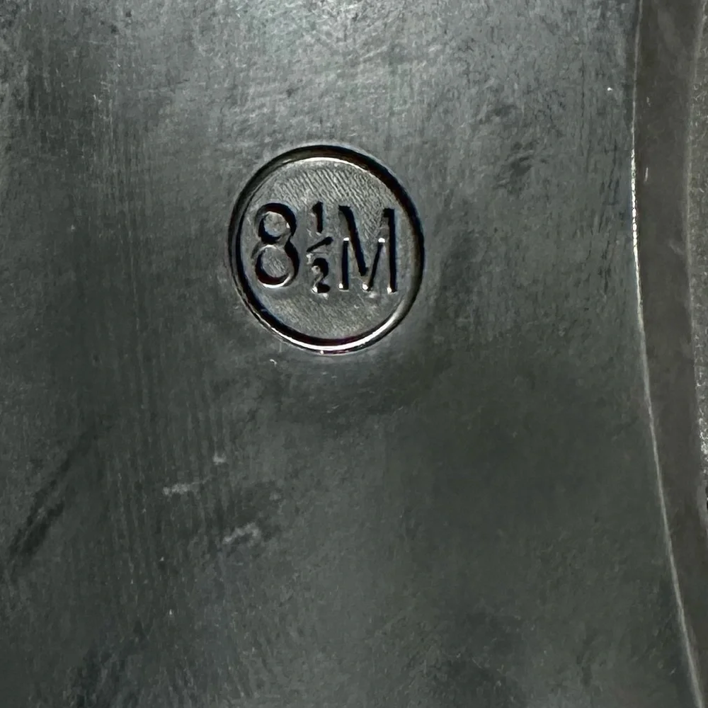 🌸CALVIN KLEIN🌸 Sacha Pointy Toe Stiletto Over-The-Knee Black Boot Size: 8.5 - Picture 8 of 9